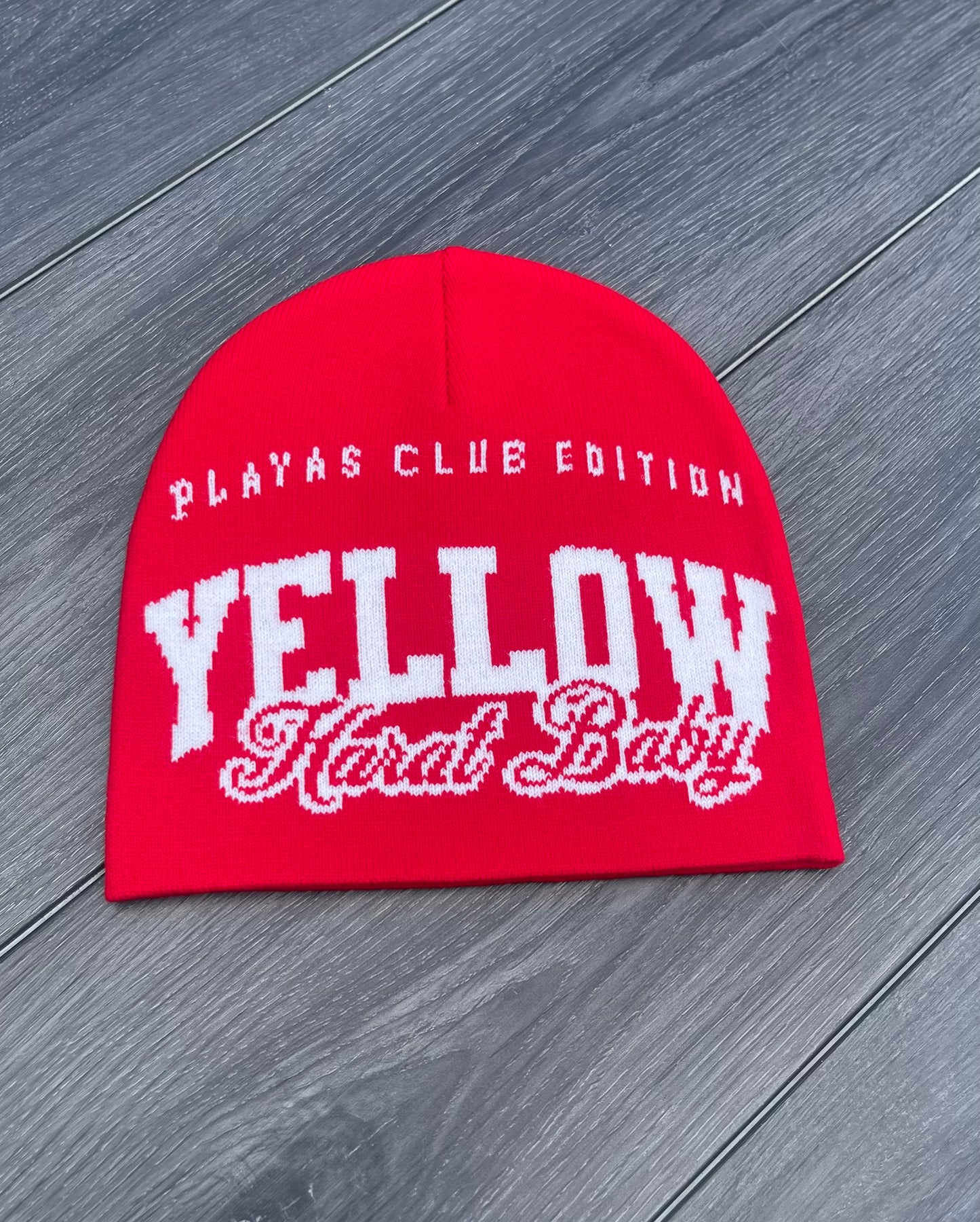 Men’s Red Playas Club Beanie