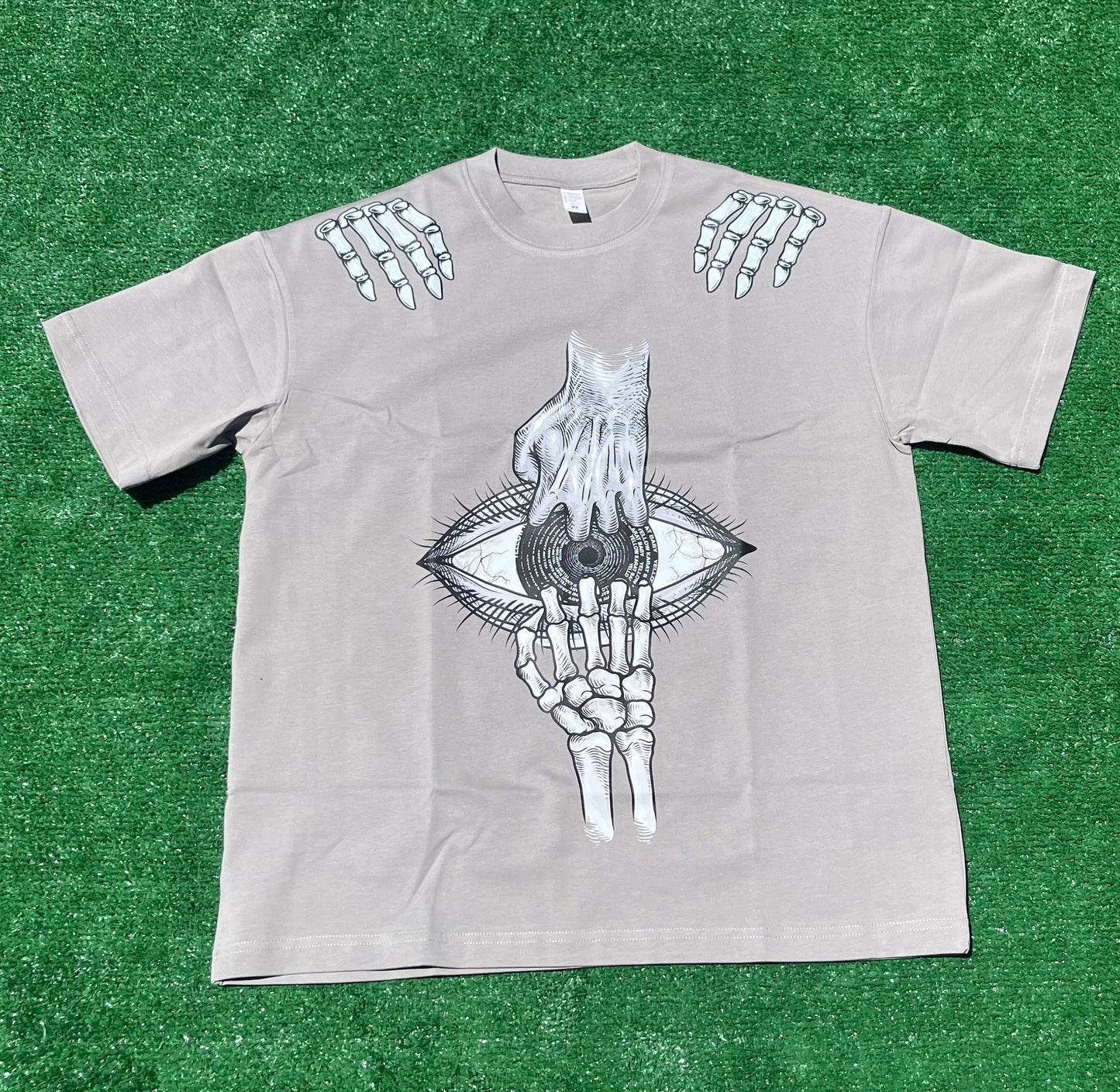 Grey EyeBall Tee