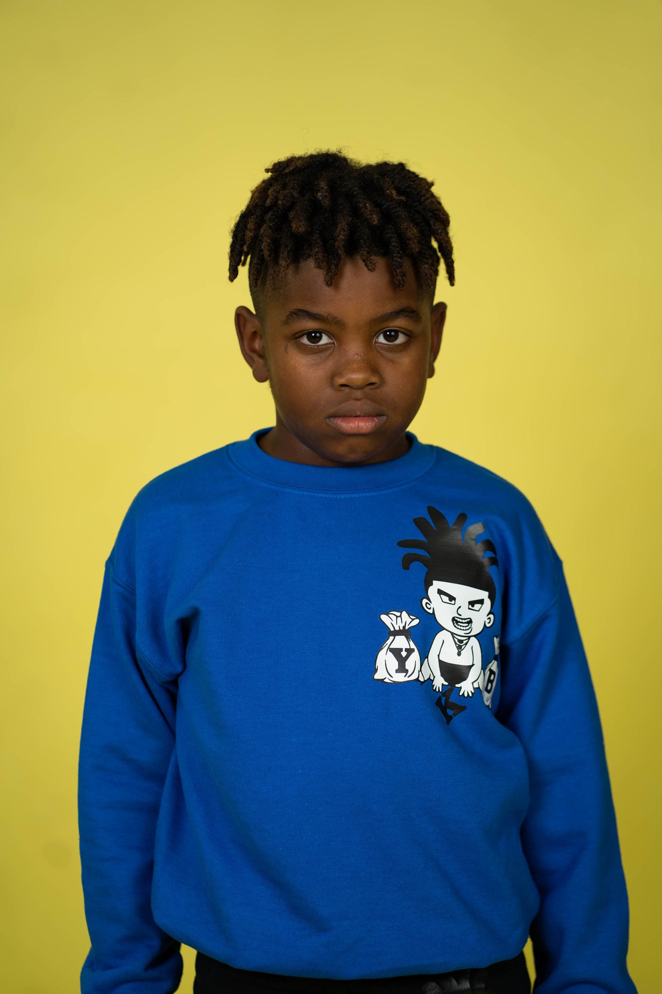 Blue boys clearance sweater