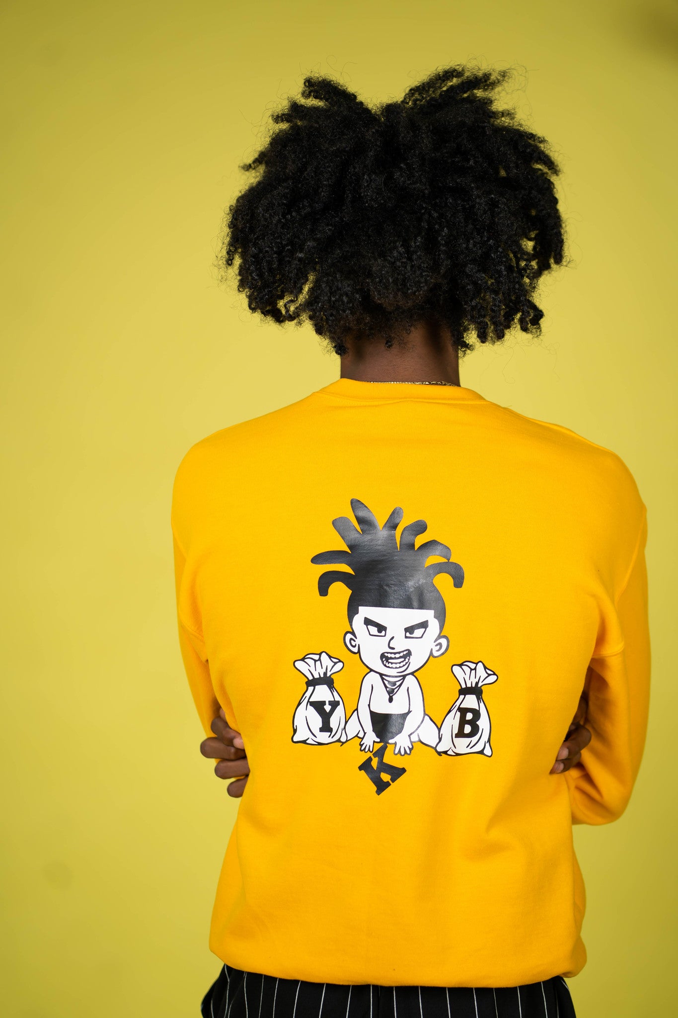 Mens Sweater Pocket Logo