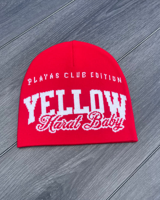 Men’s Red Playas Club Beanie
