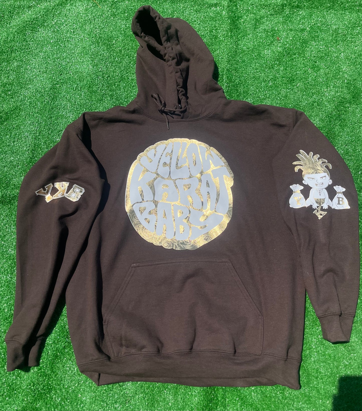 Golden Print Hoody