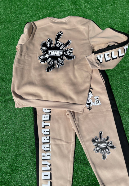 Men’s Khaki Jogger Set