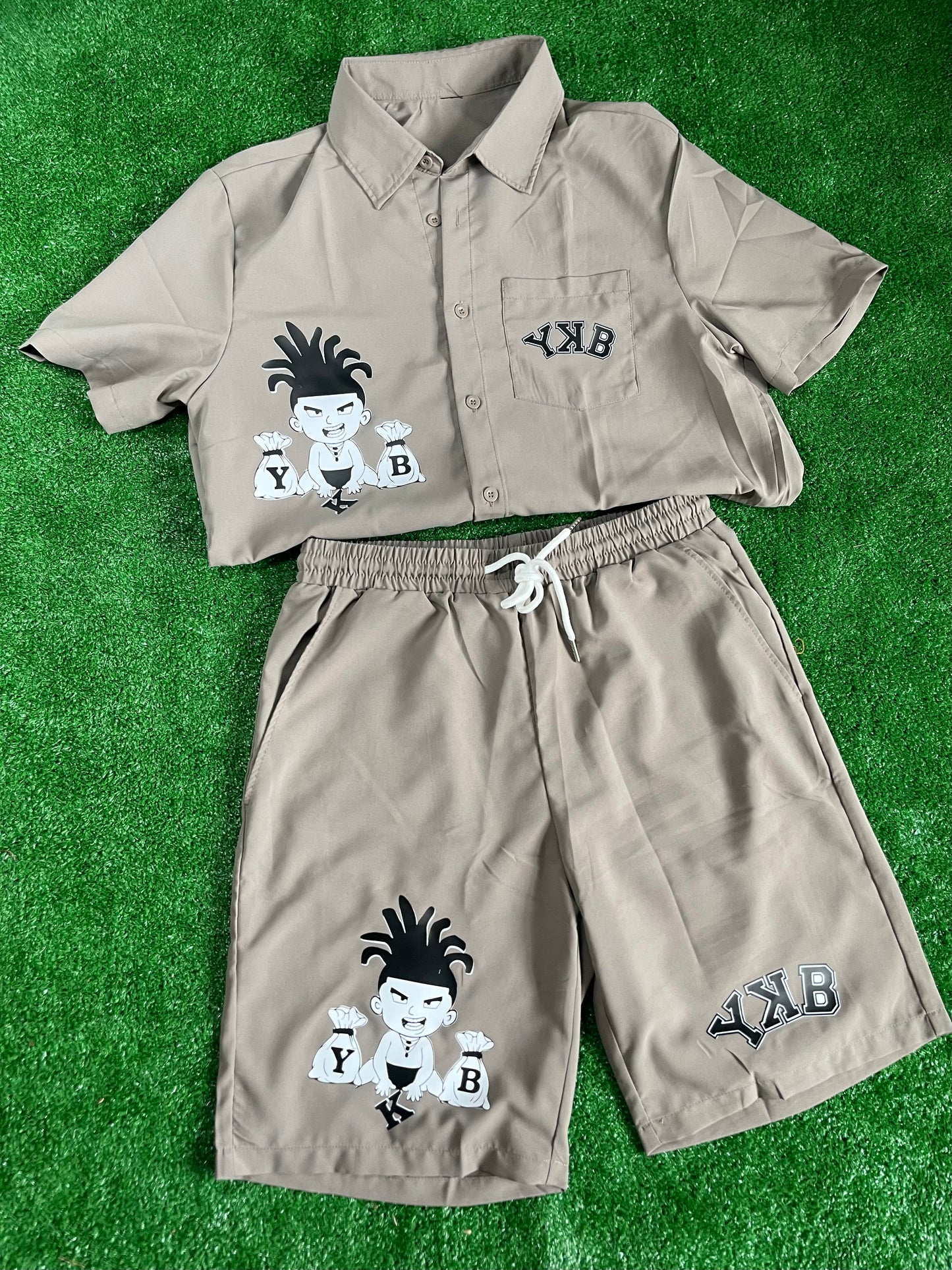 Men’s Short Button Set