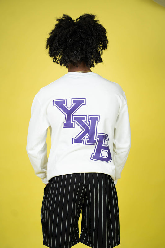 Mens White Sweater