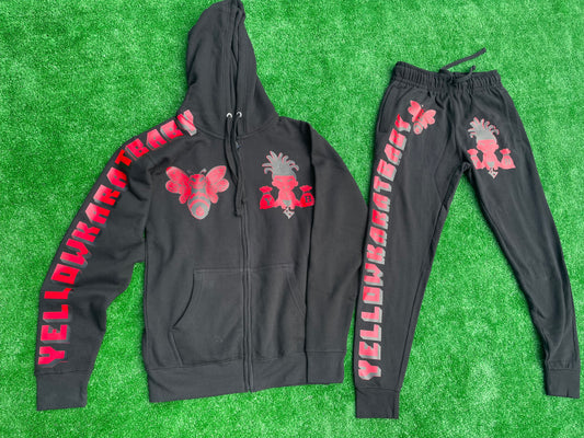 Men's Mustt Bee Zip Up Set