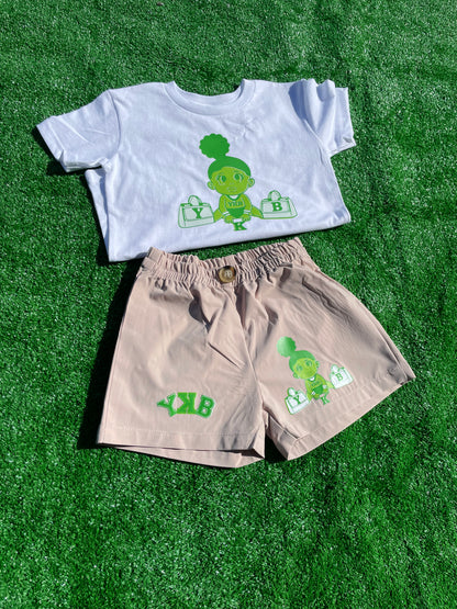 Toddler Girls Khaki Set